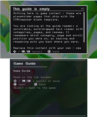 Guide reader